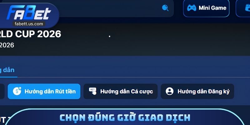 Chọn đúng giờ giao dịch