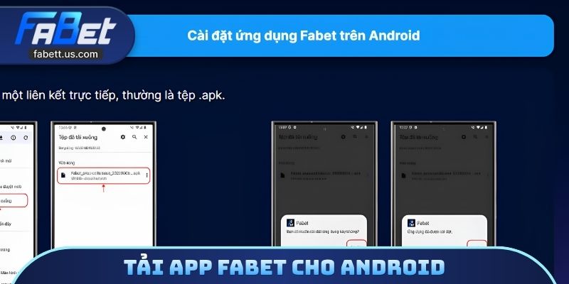 Tải app FABET cho Android