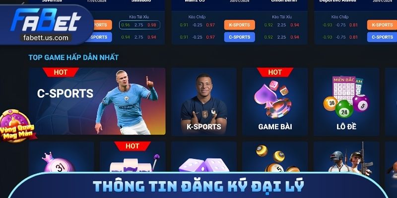 Thông tin đăng ký đại lý